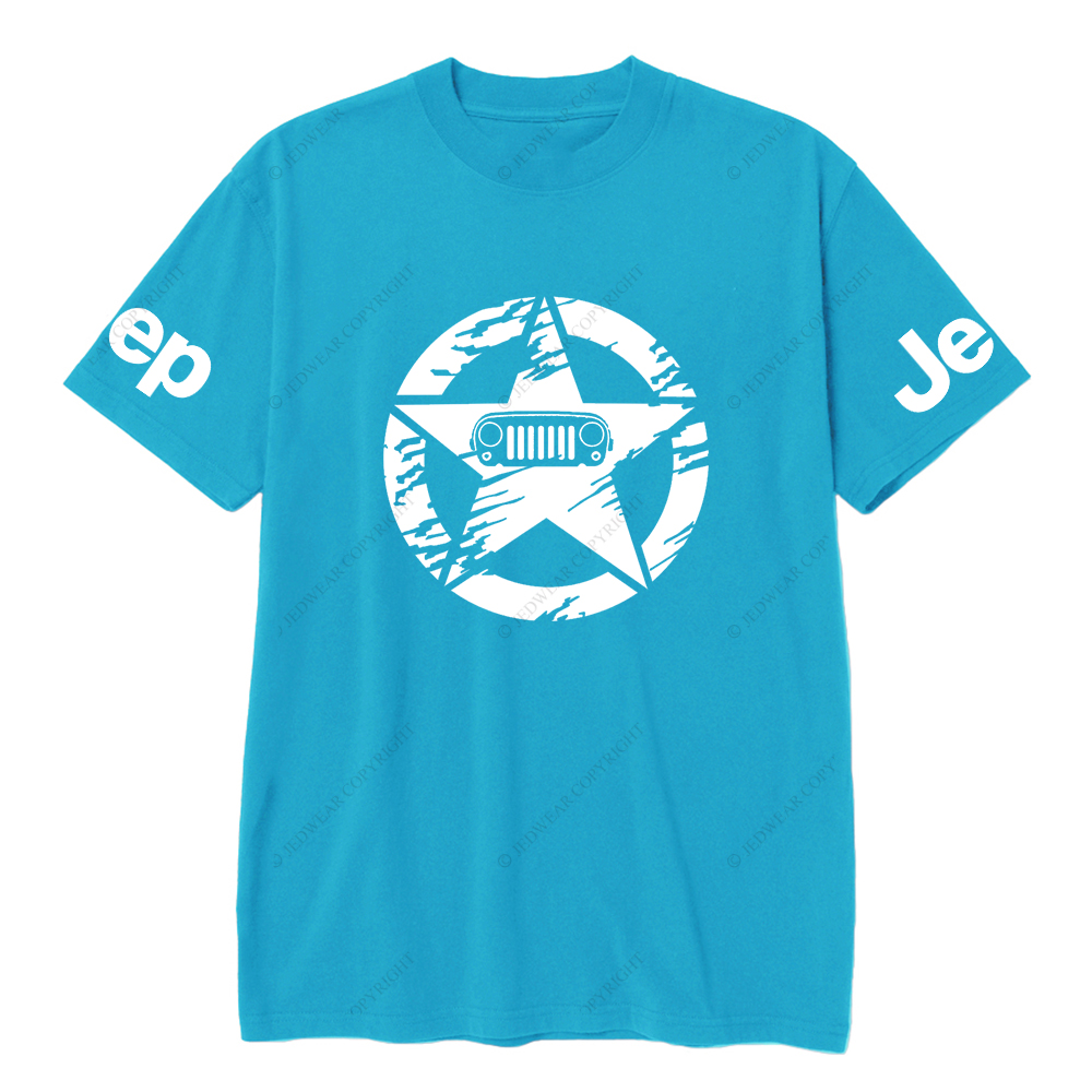 Military Star Military Green Designs JP T-Shirt