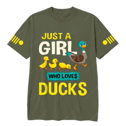 Just A Girl Who Loves Ducks Jp T-Shirt