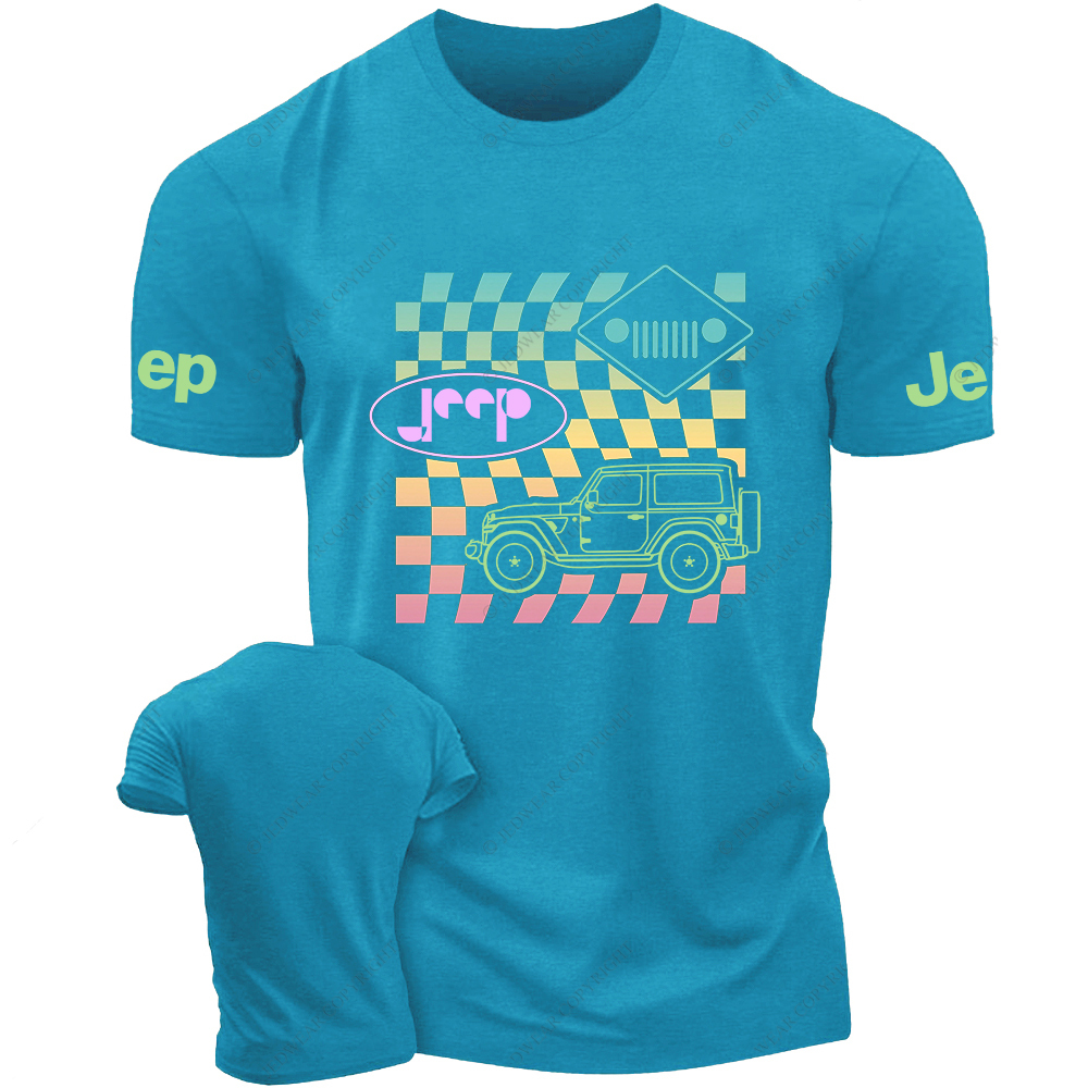 Jp Green Chess Square Jp T-Shirt