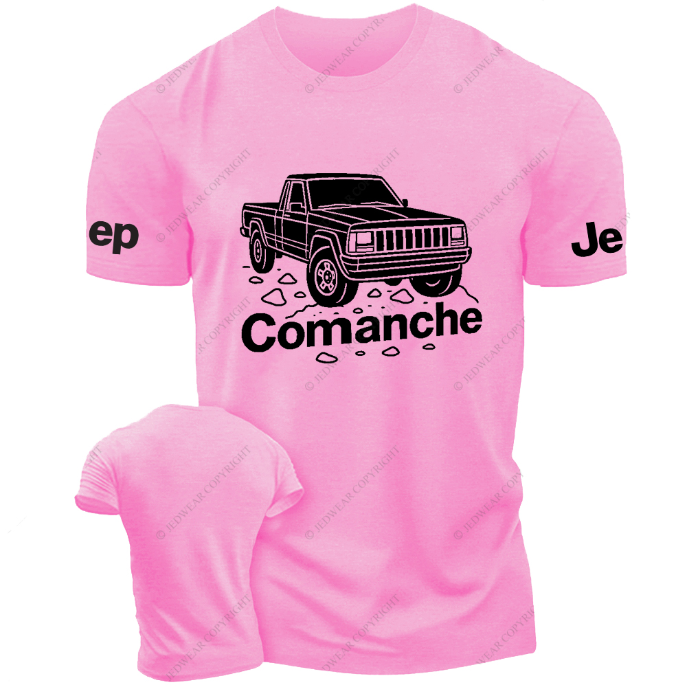 Comanche MJ Action Shot Line Art Jp T-Shirt