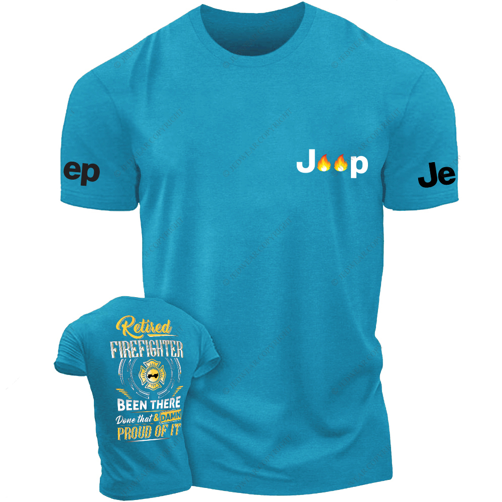 Retired Firefighter Hoodie Show Your Pride and Support Jp T-Shirt
