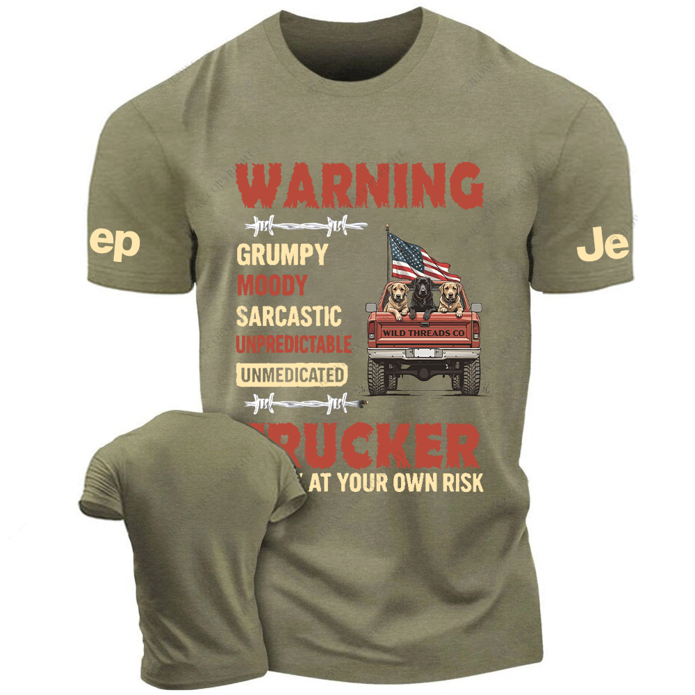 Being Nice To People Trucker Job Quote Jp T-Shirt