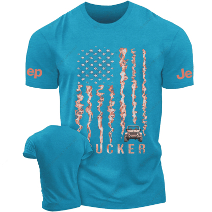 Smoky Flag Trucker Apparel Jp T-Shirt