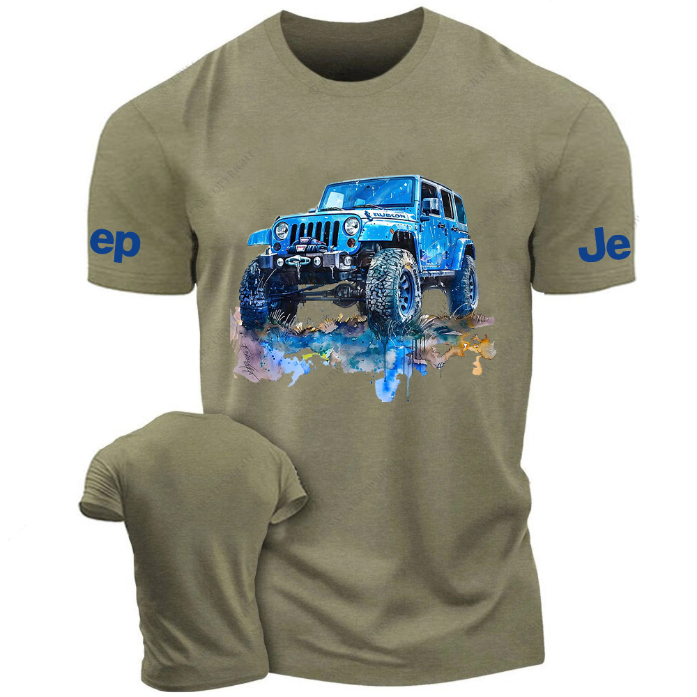 Jp Wrangler Rubicon Ink Colorful  Jp T-Shirt