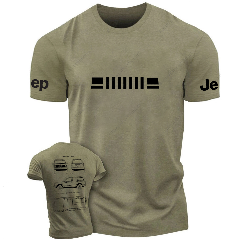 Cherokee 1999 Stick Figure Line Art Jp T-Shirt