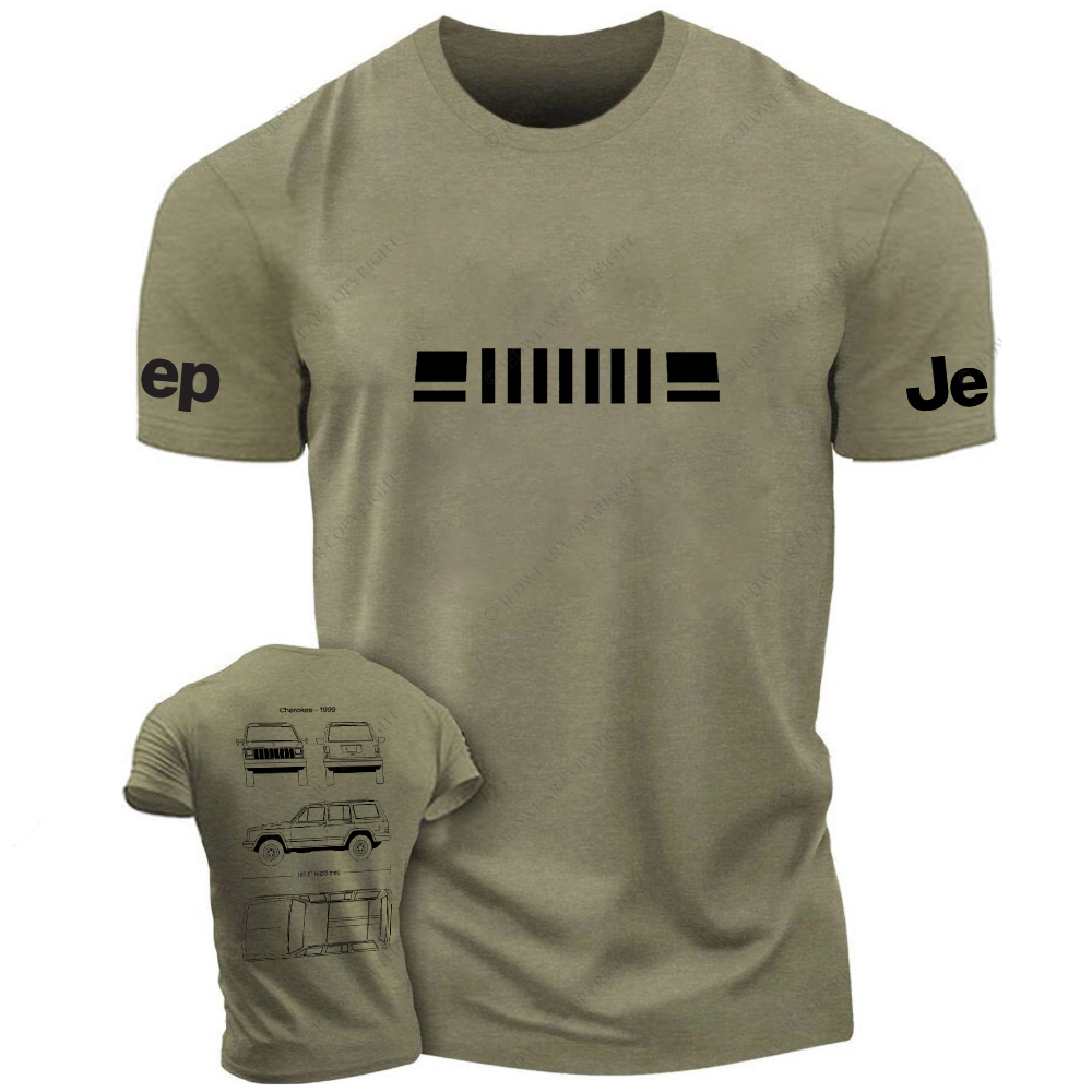 Cherokee 1999 Stick Figure Line Art Jp T-Shirt
