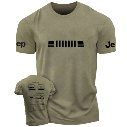 Cherokee 1999 Stick Figure Line Art Jp T-Shirt