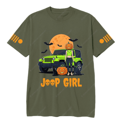 Pumpkin Halloween Cat Girl Bat Jp T-shirt