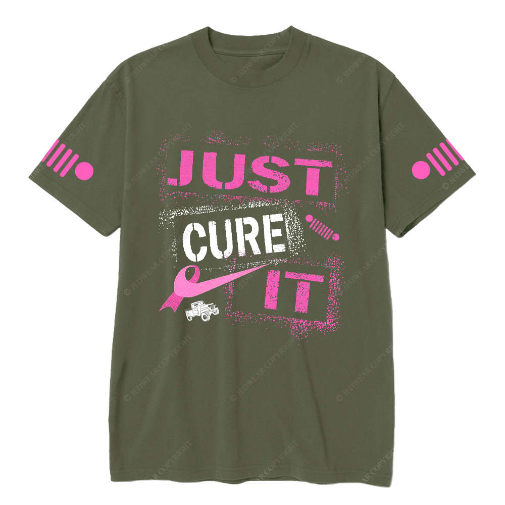 Just Cure It Breast Cancer Jp T-shirt