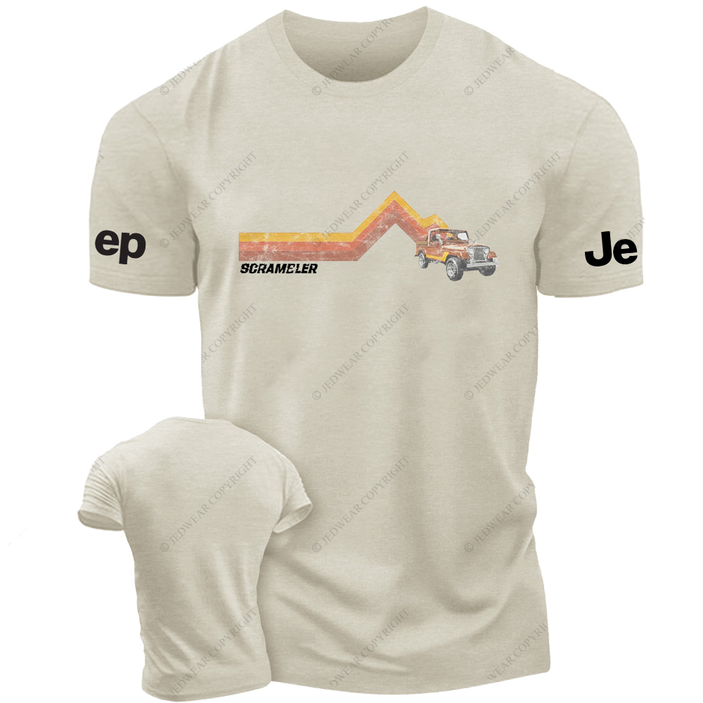 CJ-8 Scrambler Stripe Jp T-Shirt