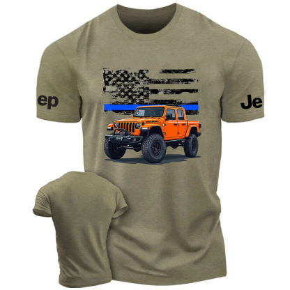 American Flag The Blue Line Honcho Jp T-Shirt