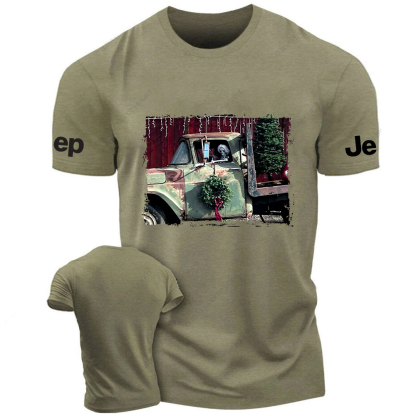 Skeleton Driving Off-Road Vehicle Jp T-Shirt