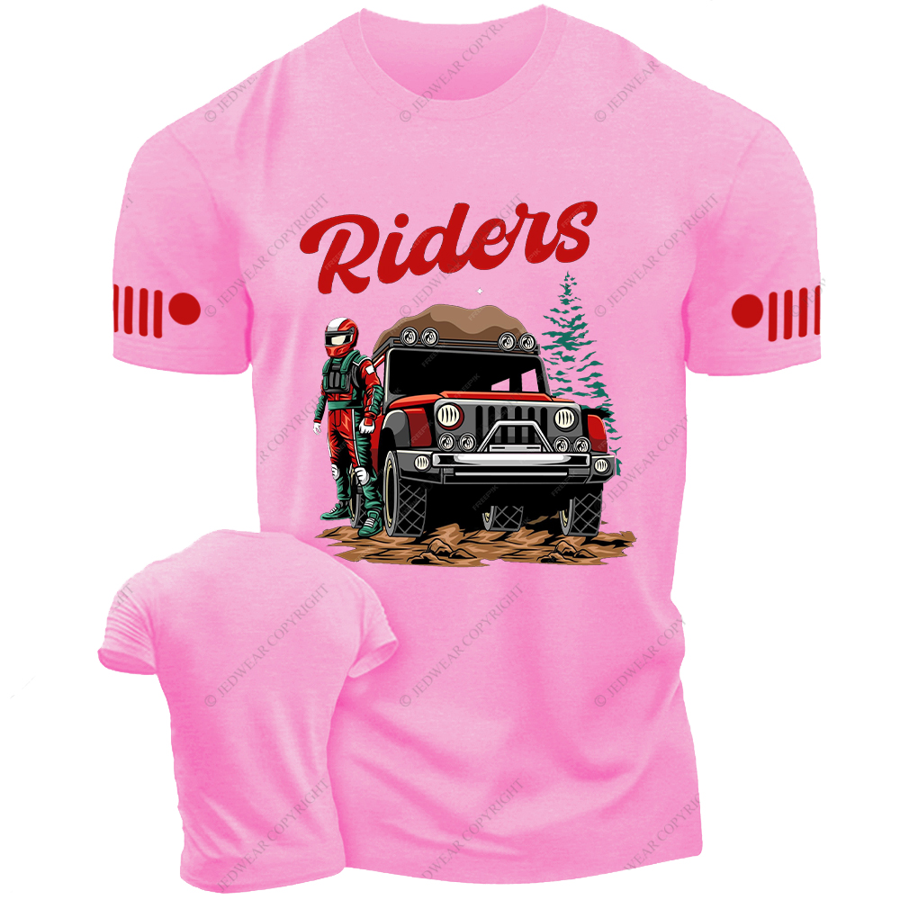 Riders Racing Off-Road Vehicle 4x4 Driving Jp T-Shirt
