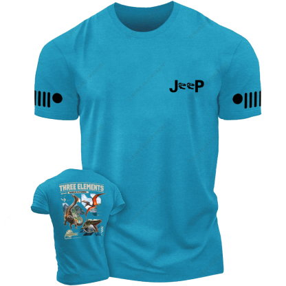 World Rebirth 3 Elements Dinosaur Jp T-shirt