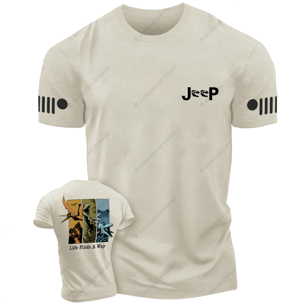 Dinosaur Life Finds A Way Jp T-shirt