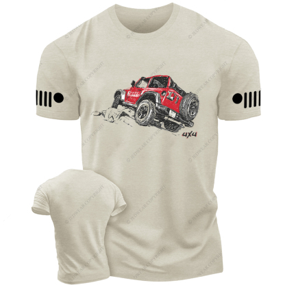 Rubicon Colorful Hand-Painted Jp T-shirt