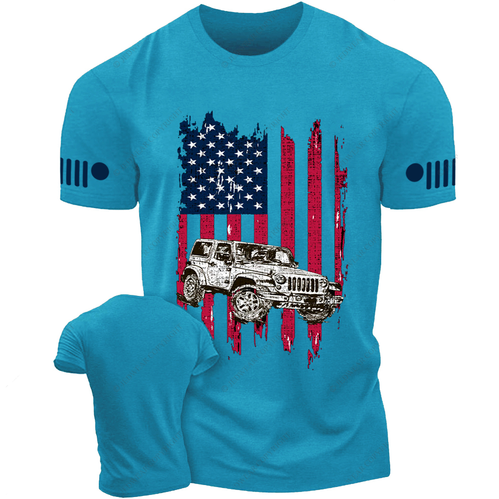 American Flag Patriotic Hero Jp T-shirt