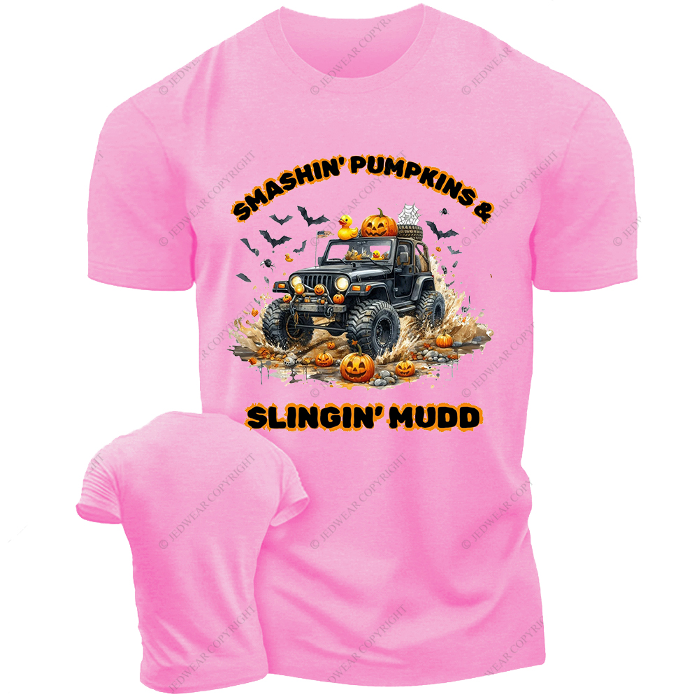 Halloween Smashin Pumpkins Slingin Mudd Jp T-shirt