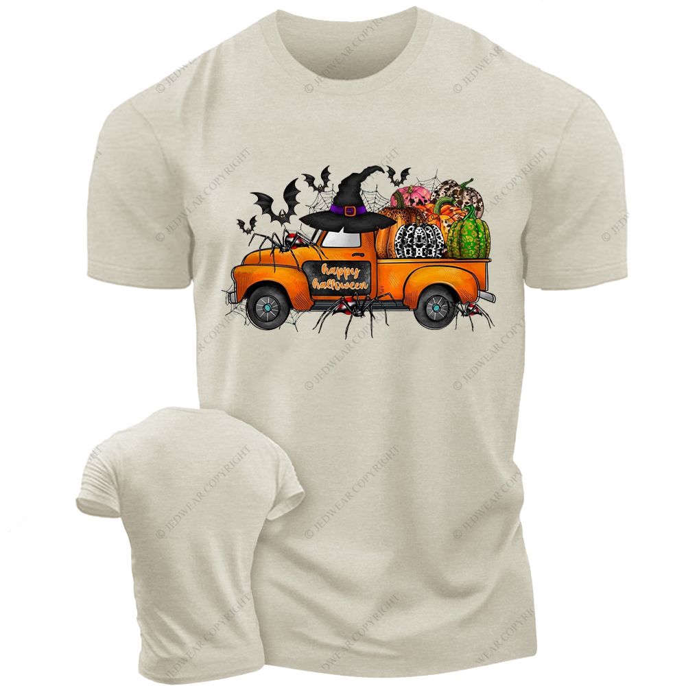 Happy Halloween Skull Bat Spider Web Witch Jp T-shirt