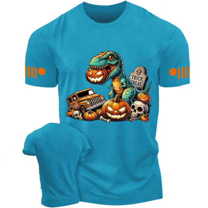 Happy Halloween Dinosaur Trick Treat Jp T-shirt