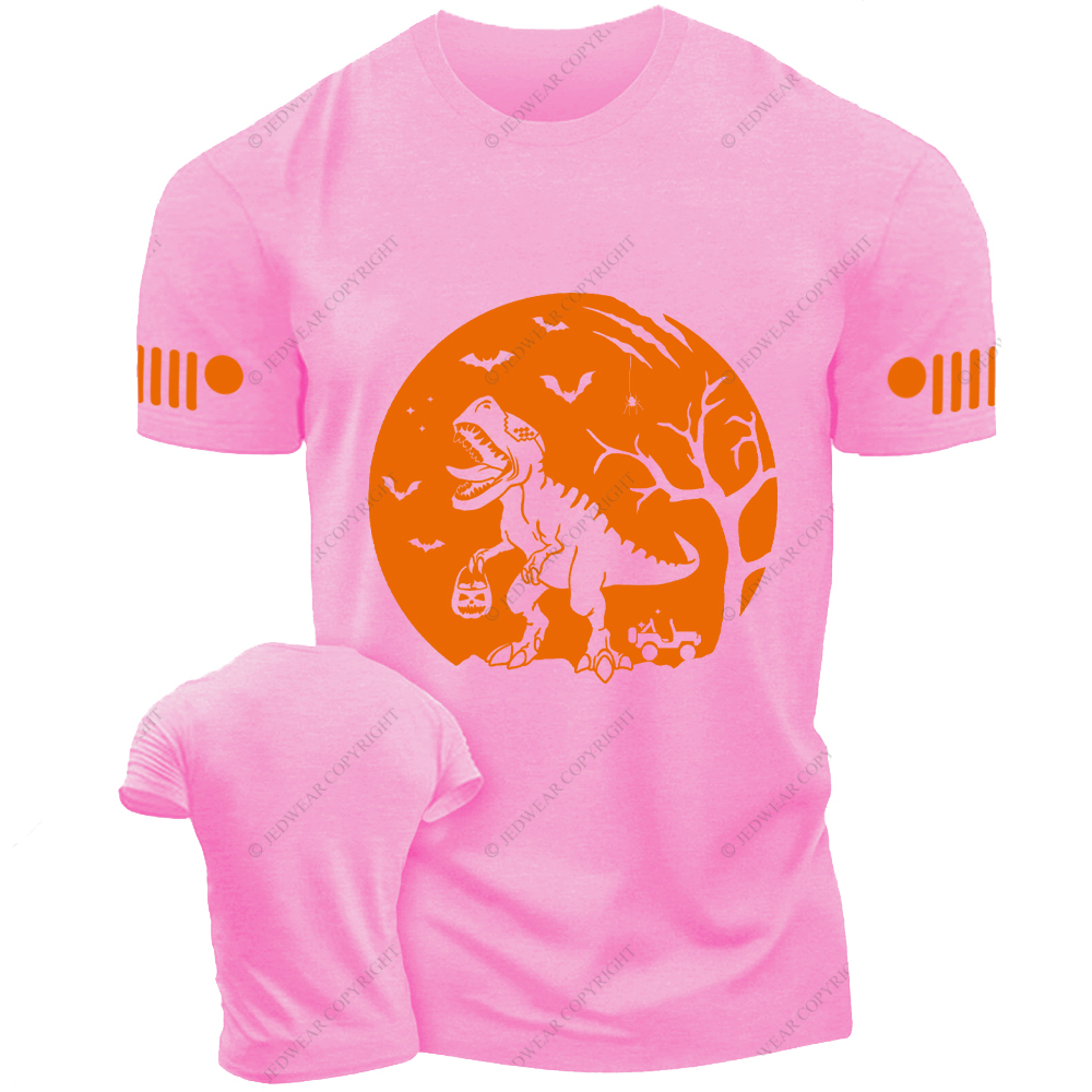 Halloween Dinosaur Skull Bat Spider Jp T-shirt