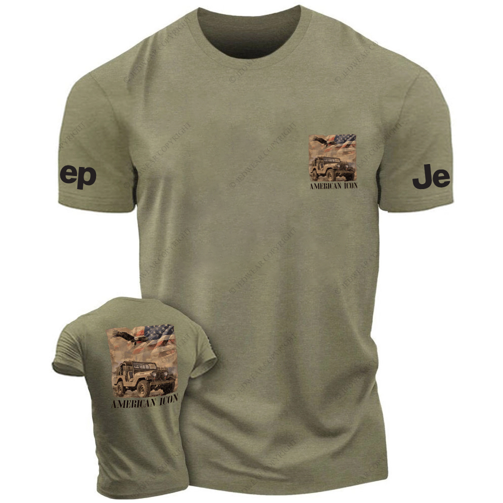 American Flag Eagle American Icon JP T-Shirt