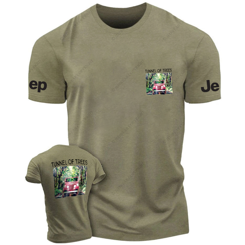 Tonnel Of Trees Road Gress JP T-Shirt