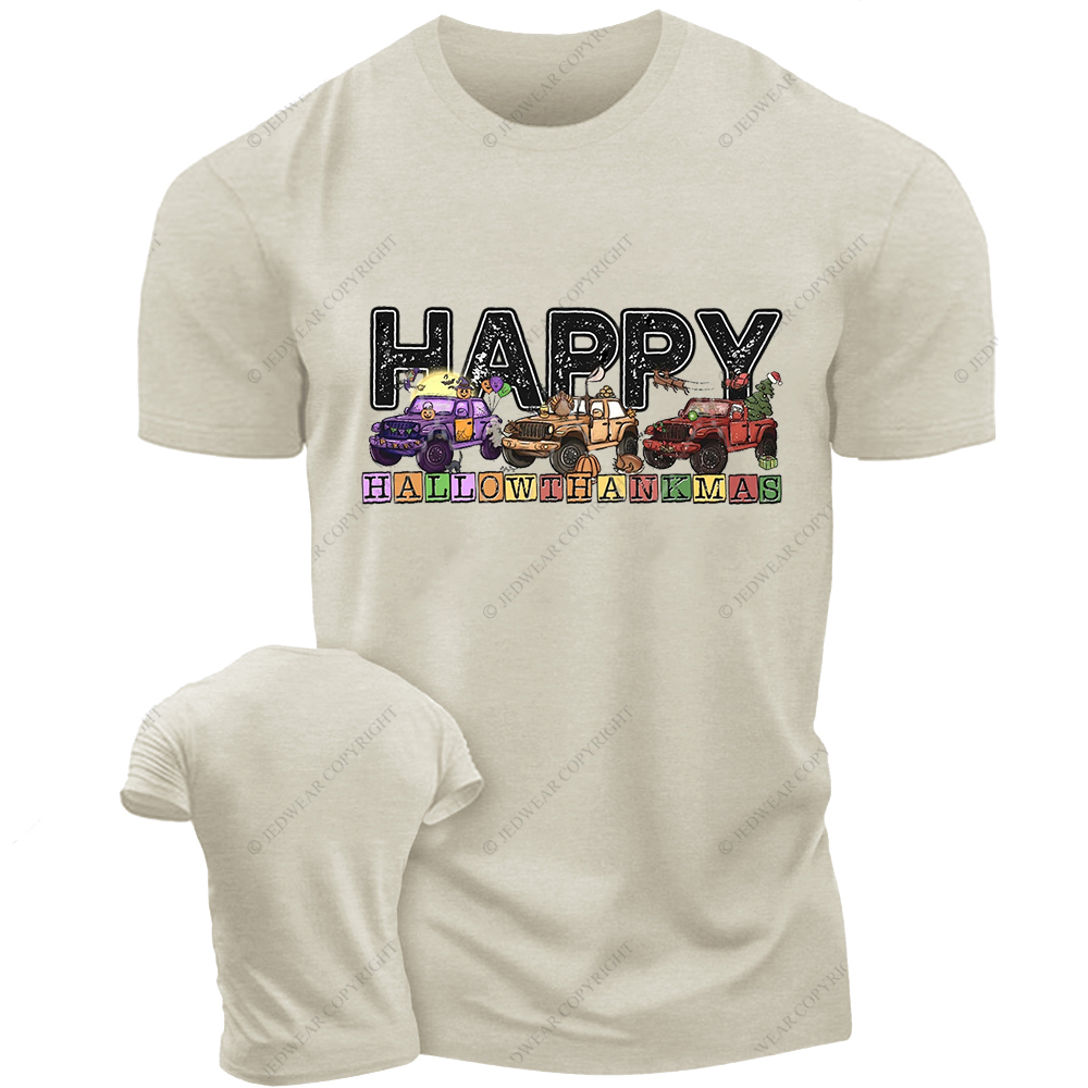 Happy Halloween Hallowthankmas Jp T-shirt