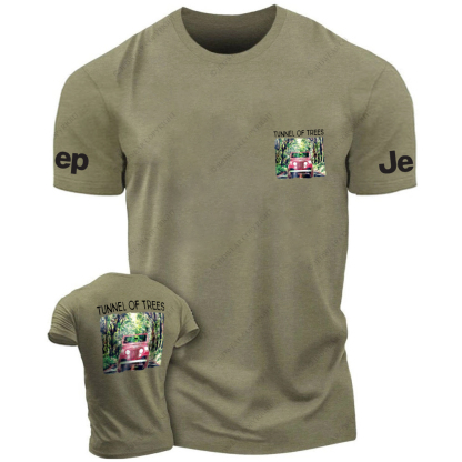 Tonnel Of Trees Road Gress JP T-Shirt