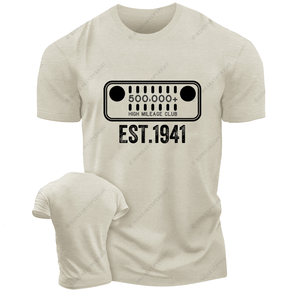High Mileage Club Since 1941 Jp T-Shirt