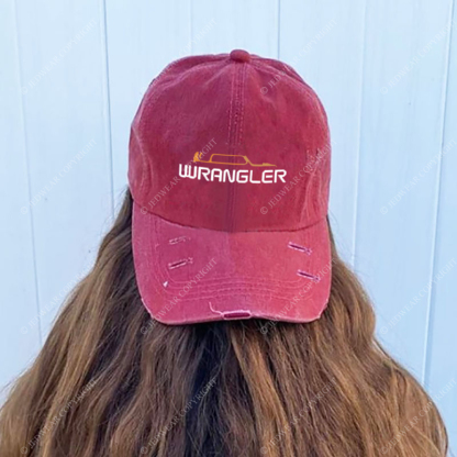 Jp Wrangler Oranger Silhouette Jp Baseball Cap