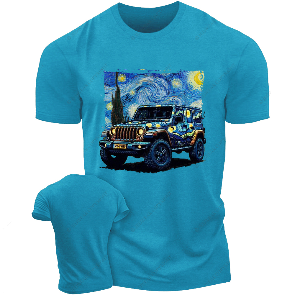 The Starry Night By Van Gogh Canvas Jp T-Shirt