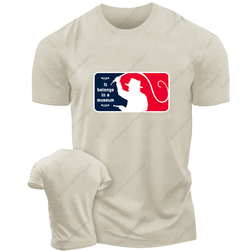 Dr.Jones Archaeology It Belongs In A Museum Jp T-Shirt