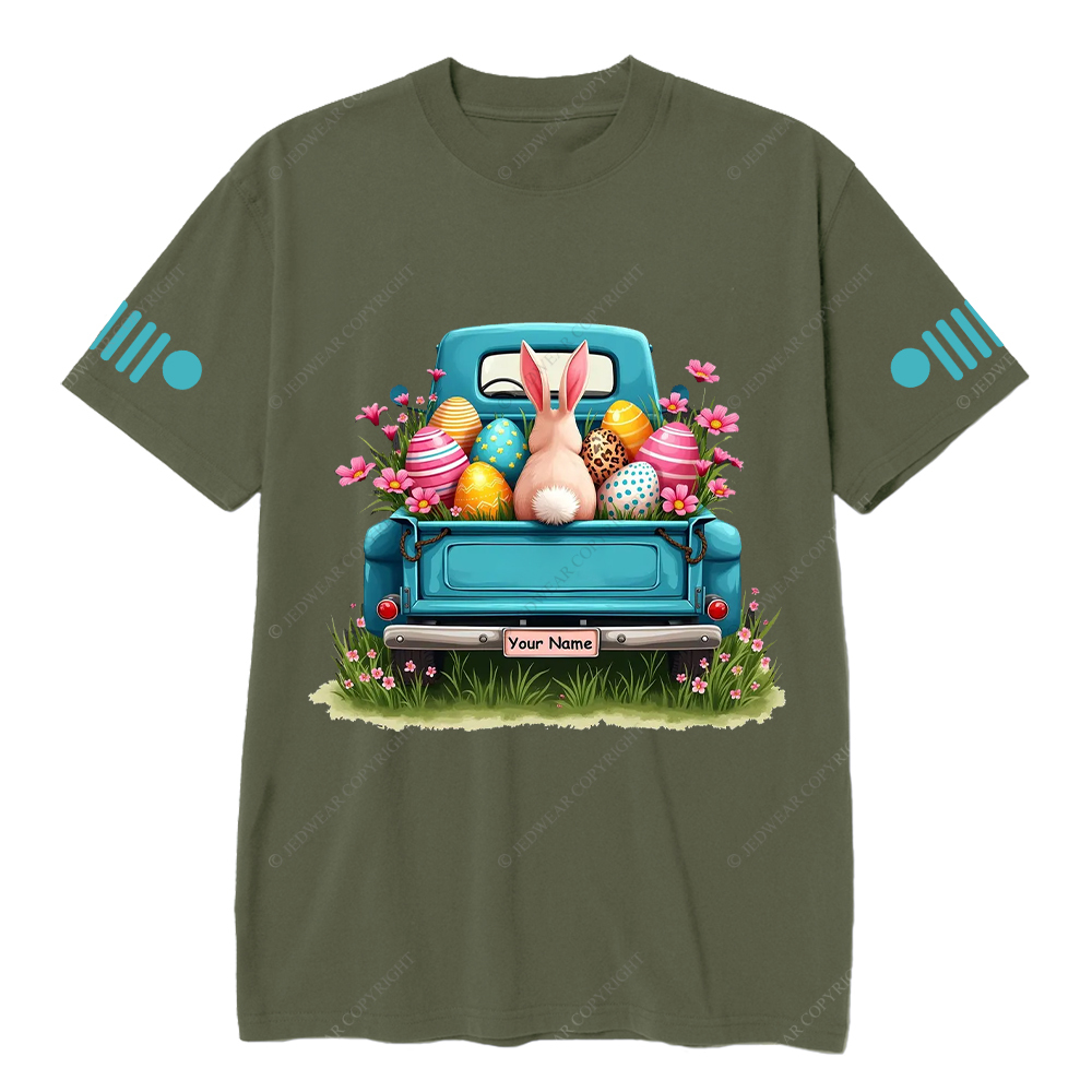 Duck Bunny Ears Off-Road Girl Jp T-shirt