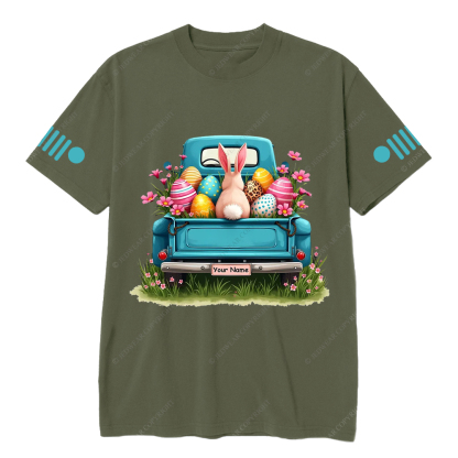 Duck Bunny Ears Off-Road Girl Jp T-shirt