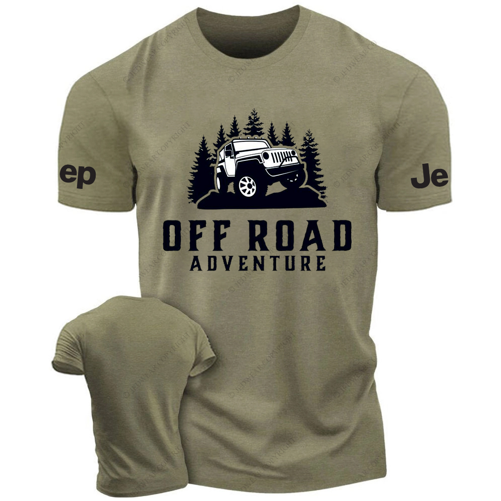 Off Road Adventure  Mountains Tree JP T-Shirt