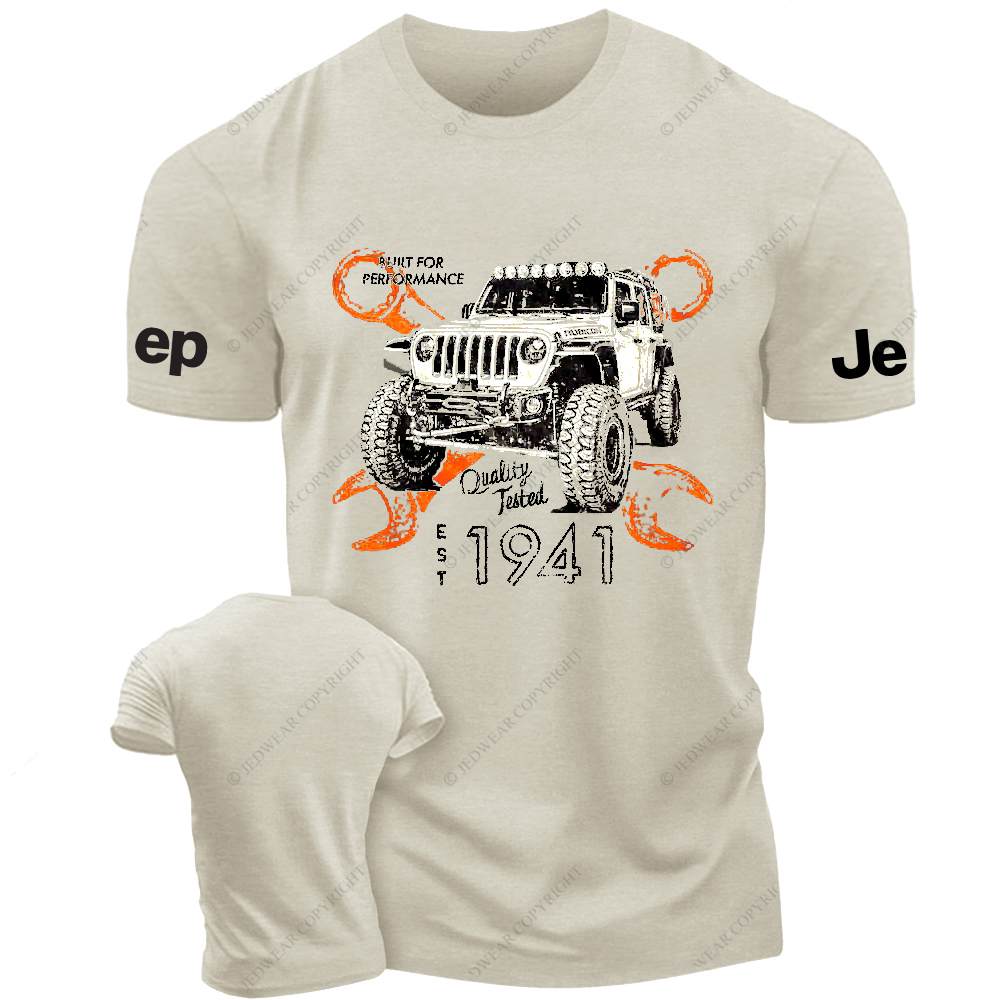 Built For Performance Quality Jested  Est 1941 Jp T-Shirt