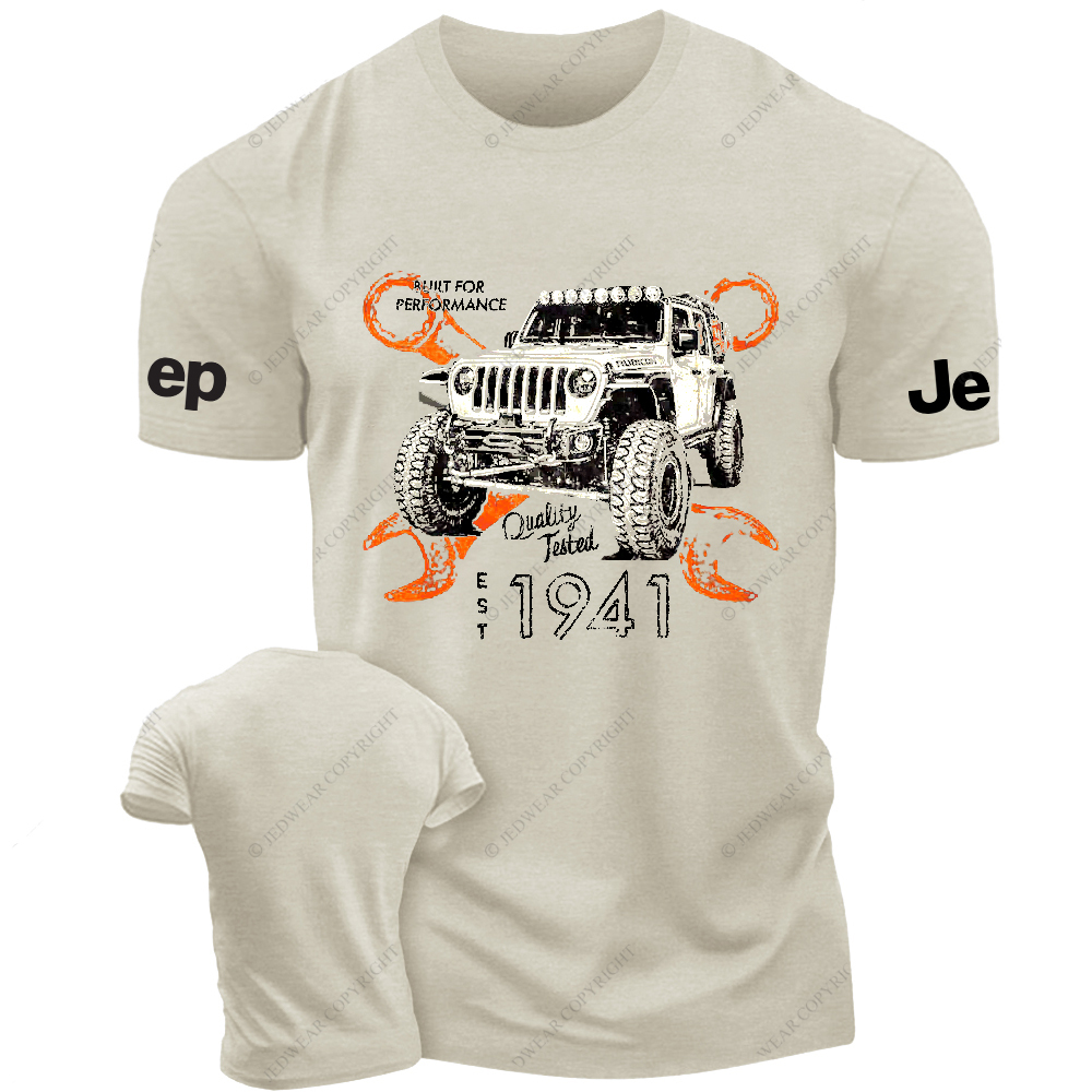 Built For Performance Quality Jested  Est 1941 Jp T-Shirt