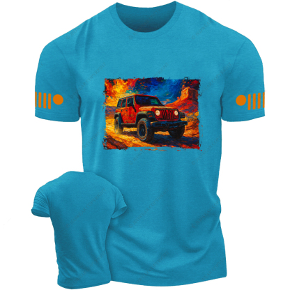 Driving On USA Landscape Jp T-Shirt