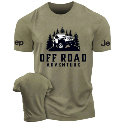 Off Road Adventure  Mountains Tree JP T-Shirt