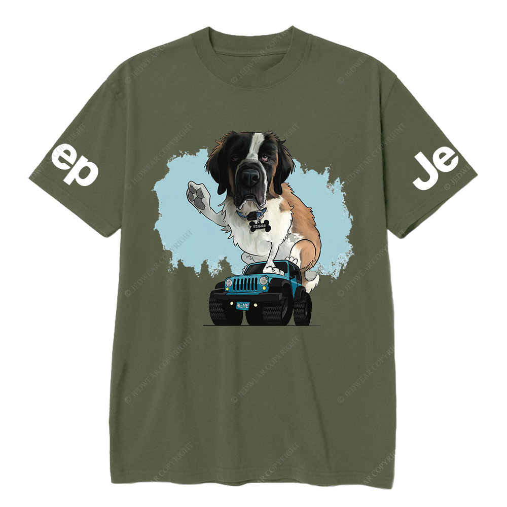 Fraser Standing On The Car Jp T-Shirt