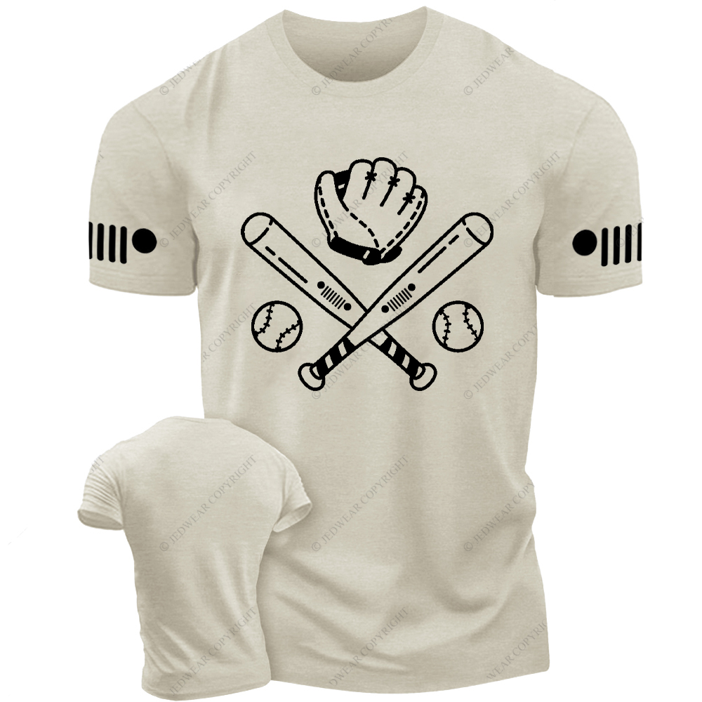 Baseball Bat Baseball Glove Baseball Team Jp T-Shirt