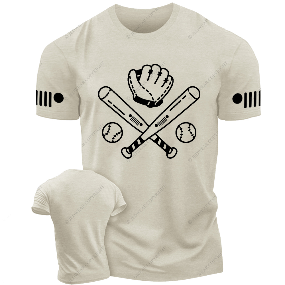 Baseball Bat Baseball Glove Baseball Team Jp T-Shirt