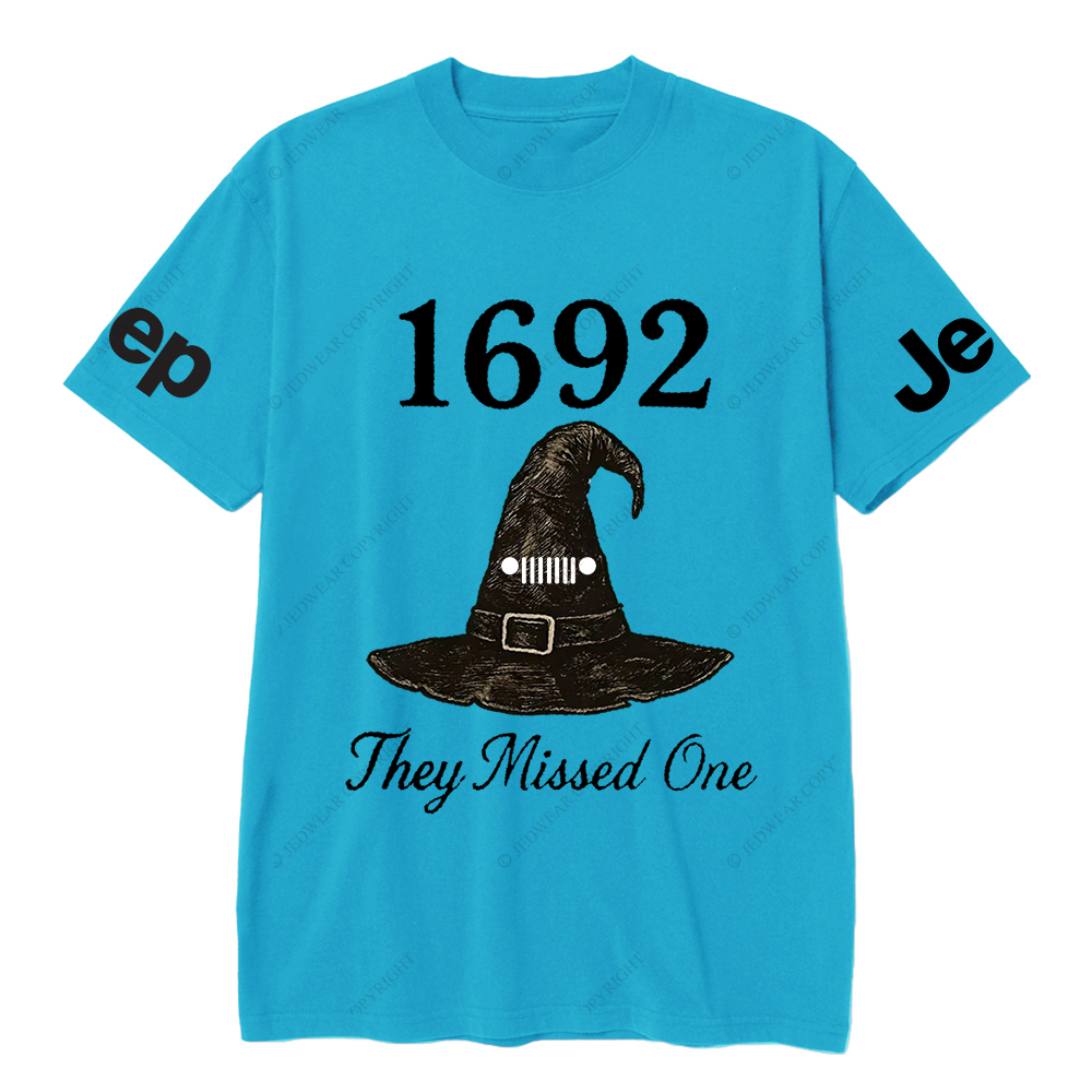 Halloween Cap 1692 They Missed One Jp T-Shirt