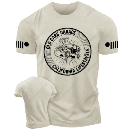 Old Cars Carace California Lifestayele Jp T-Shirt