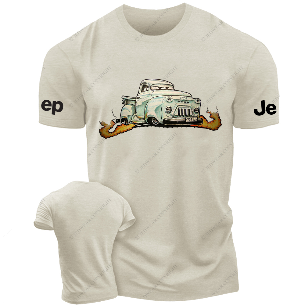 Funny Cartoon Colored Pencil Drawing Jp T-Shirt