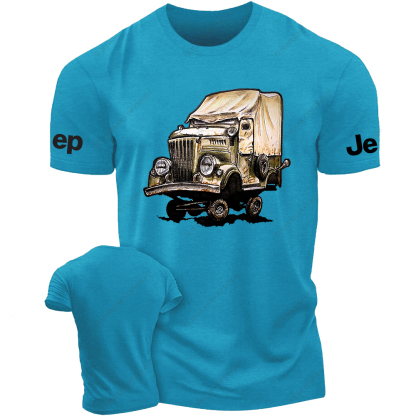 Funny Cartoon Colored Pencil Drawing Cute Jp T-Shirt