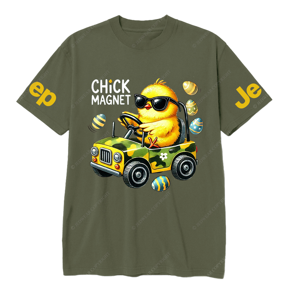 Yellow Duck Chick Magnet Jp T-Shirt