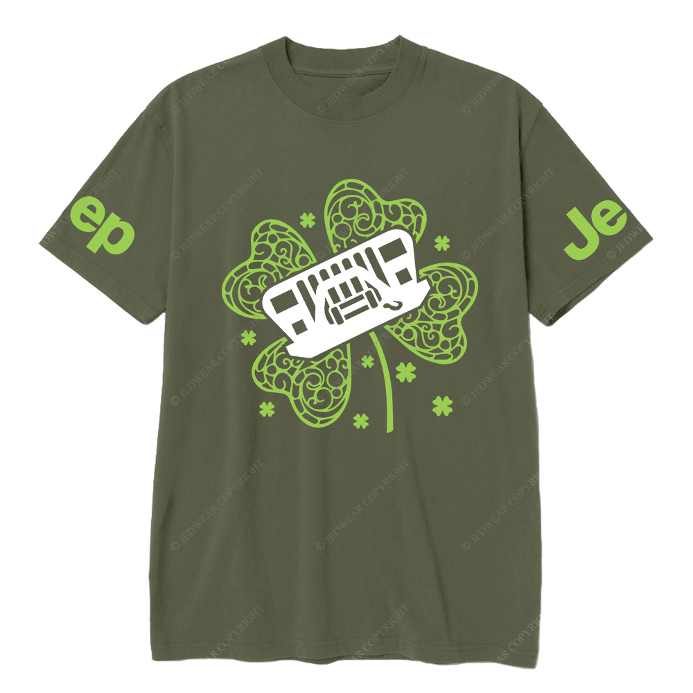 Four-Leaf Clover Flowers And Plants Jp T-Shirt