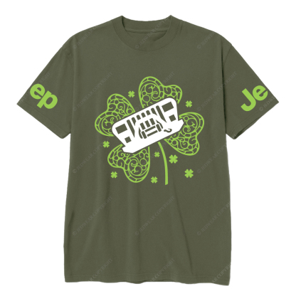 Four-Leaf Clover Flowers And Plants Jp T-Shirt